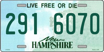 NH license plate 2916070