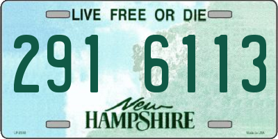 NH license plate 2916113