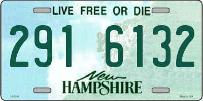 NH license plate 2916132