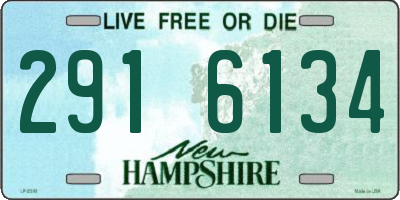 NH license plate 2916134