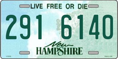NH license plate 2916140
