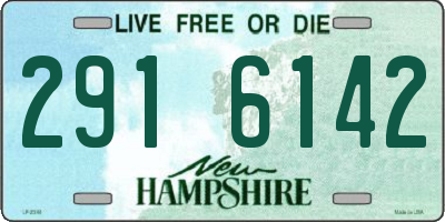 NH license plate 2916142
