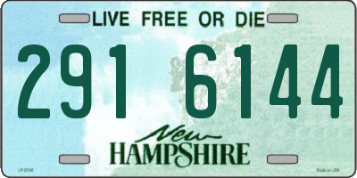 NH license plate 2916144