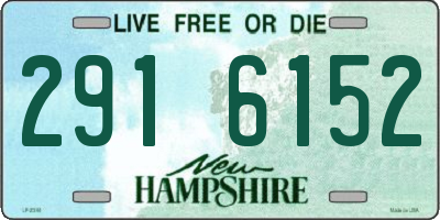 NH license plate 2916152