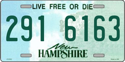 NH license plate 2916163