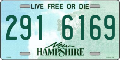 NH license plate 2916169