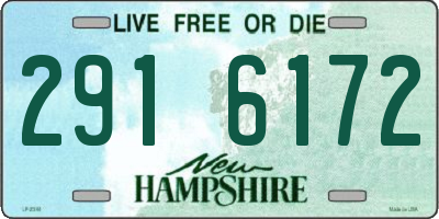 NH license plate 2916172