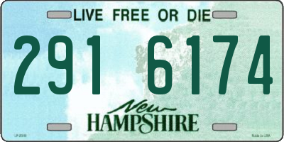 NH license plate 2916174