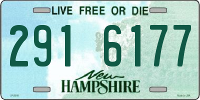 NH license plate 2916177
