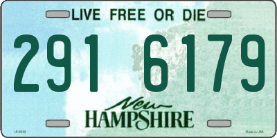 NH license plate 2916179
