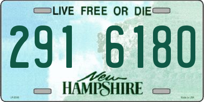 NH license plate 2916180