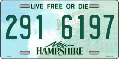 NH license plate 2916197