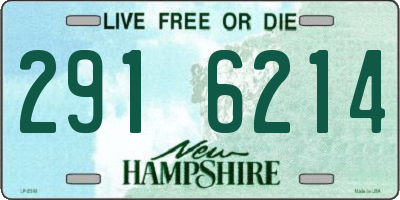 NH license plate 2916214