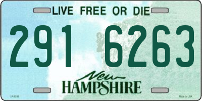 NH license plate 2916263