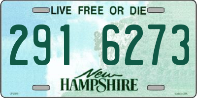 NH license plate 2916273