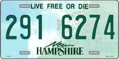 NH license plate 2916274