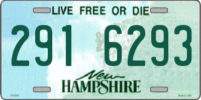 NH license plate 2916293