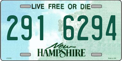 NH license plate 2916294
