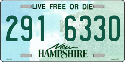NH license plate 2916330
