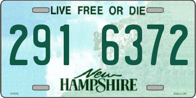 NH license plate 2916372