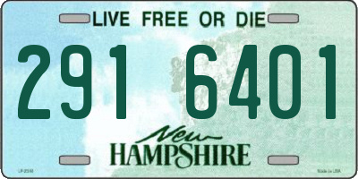 NH license plate 2916401