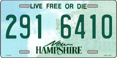 NH license plate 2916410