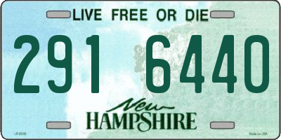NH license plate 2916440