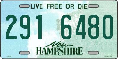 NH license plate 2916480