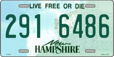 NH license plate 2916486