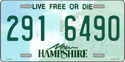 NH license plate 2916490