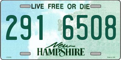 NH license plate 2916508