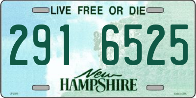 NH license plate 2916525