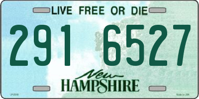 NH license plate 2916527