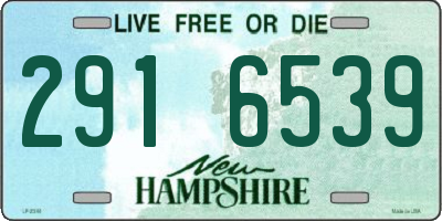 NH license plate 2916539
