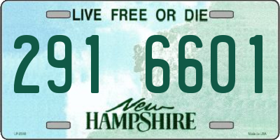 NH license plate 2916601