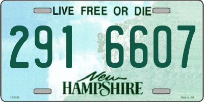 NH license plate 2916607
