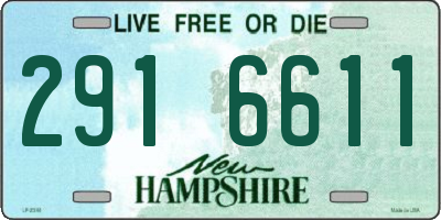 NH license plate 2916611