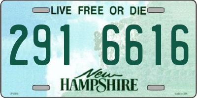 NH license plate 2916616