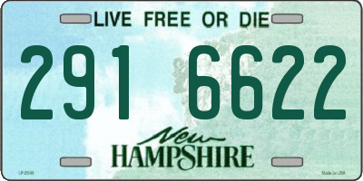 NH license plate 2916622