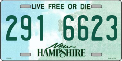 NH license plate 2916623