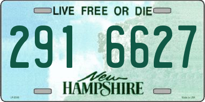 NH license plate 2916627