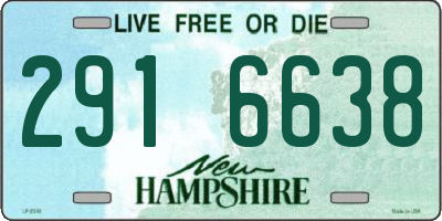 NH license plate 2916638