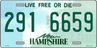 NH license plate 2916659