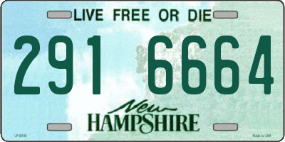 NH license plate 2916664