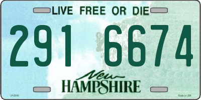 NH license plate 2916674