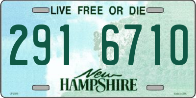 NH license plate 2916710