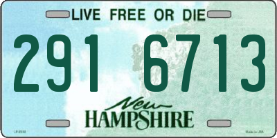 NH license plate 2916713