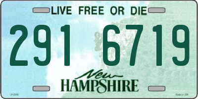NH license plate 2916719