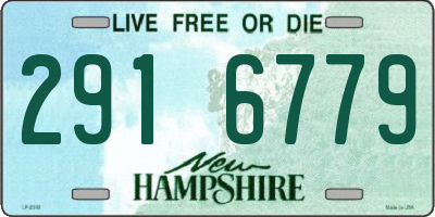 NH license plate 2916779