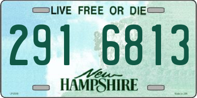 NH license plate 2916813
